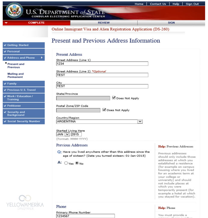 Adres ve Telefon Bilgileri