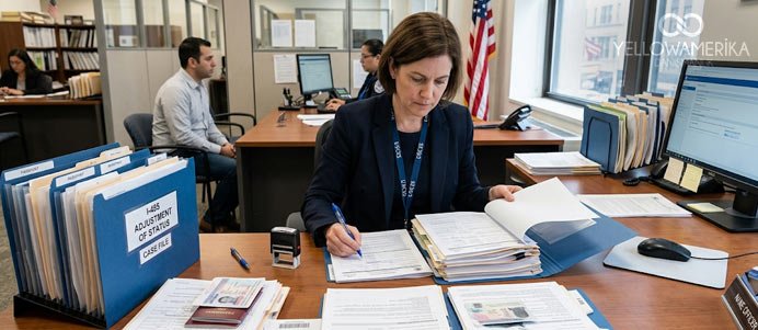 I-485 Adjustment of Status Süreci: Adım Adım Green Card Rehberi 2026 - YellowAmerika Blog